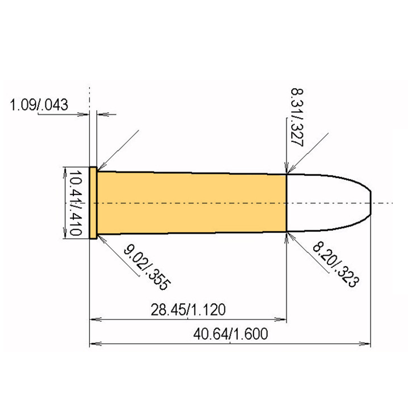 .310 Cadet Rifle Calibres Dimensions et spécifications techniques