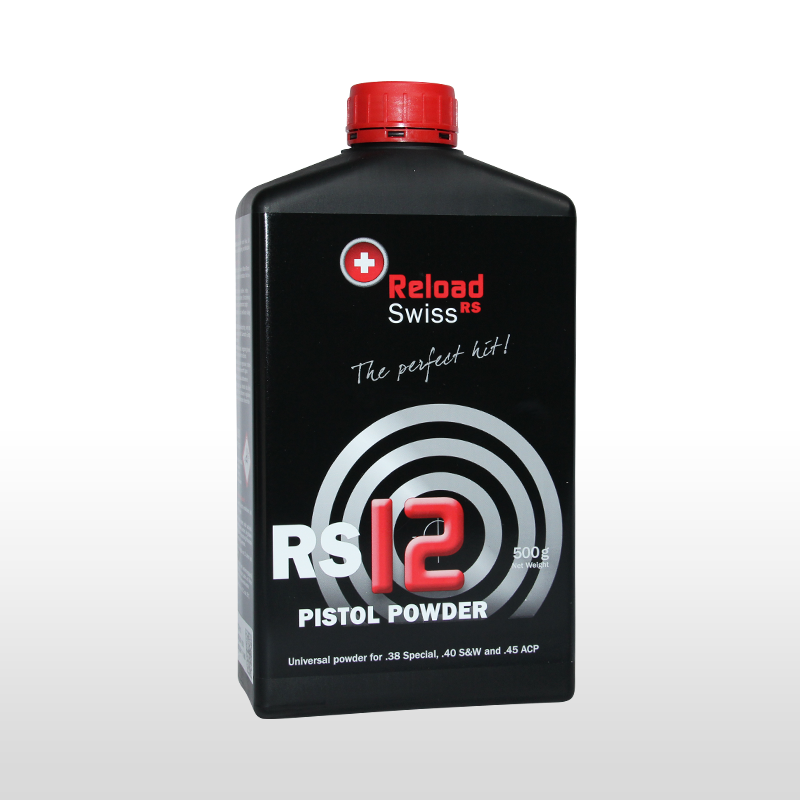ReloadSwiss RS 12 Poudre à canon Charger les données
