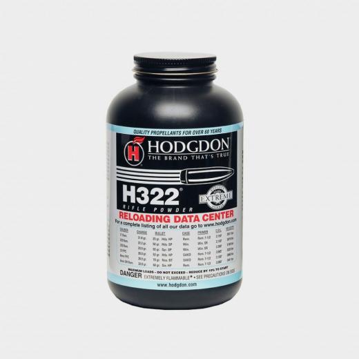 Hodgdon H322 Poudre à canon Charger les données