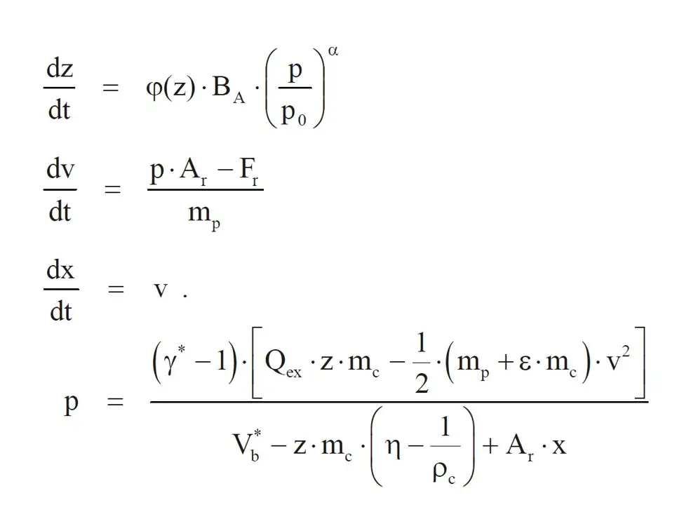 Ballistics Formulas 