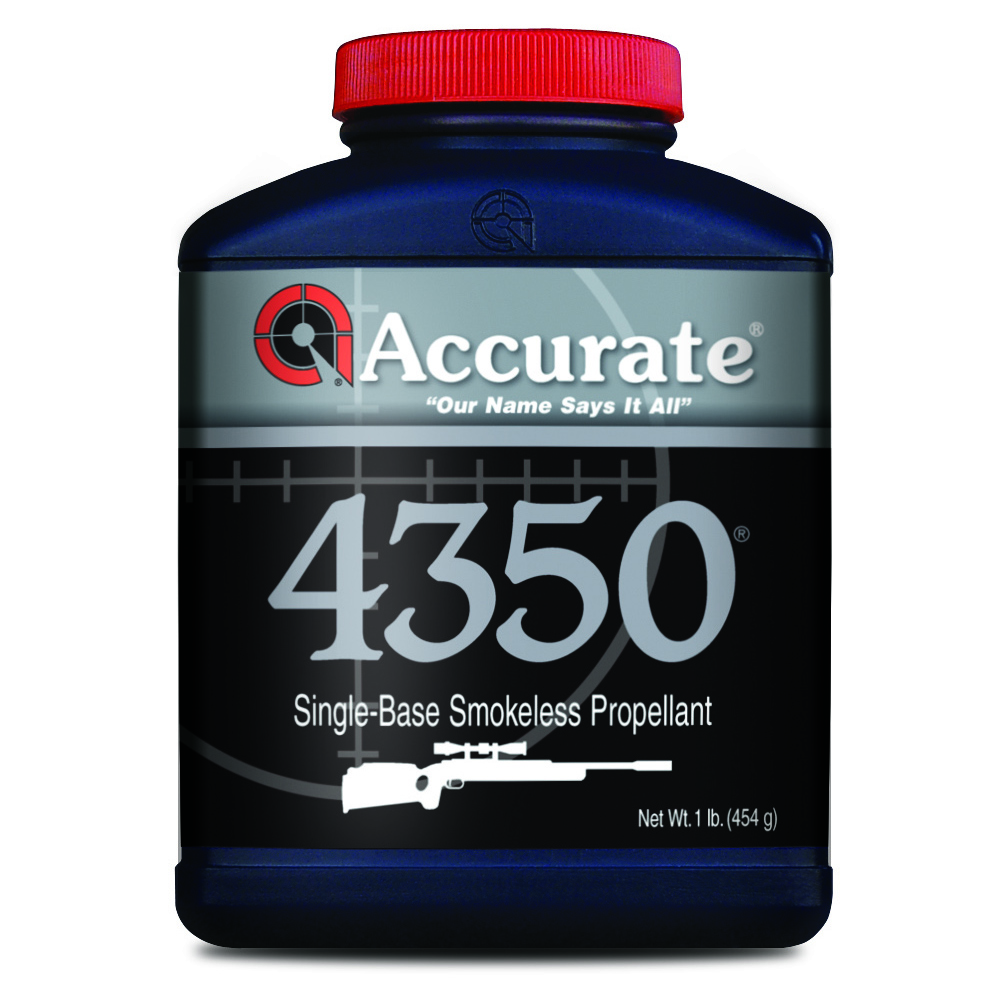 Accurate 4350 Poudre à canon Charger les données
