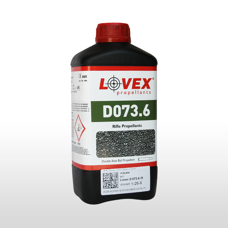 Lovex D073.6 Poudre à canon Charger les données