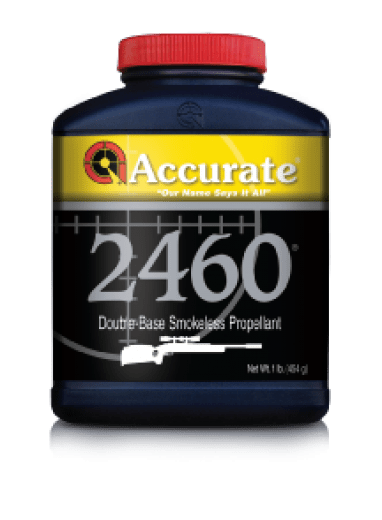 Accurate 2460 Poudre à canon Charger les données
