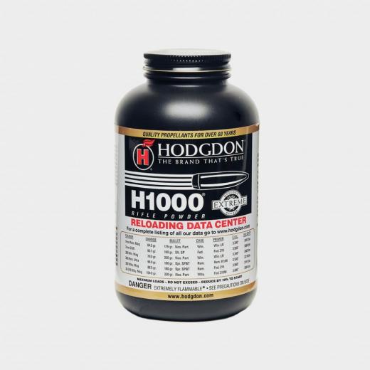 Hodgdon H1000 Poudre à canon Charger les données